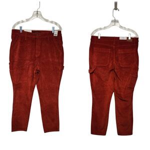 Judy Blue Los Angeles High Waist Bootcut Corduroy Jeans Color Fly Rust Size 29